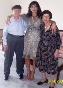 With my Parents Elia & Georgette in Lebanon